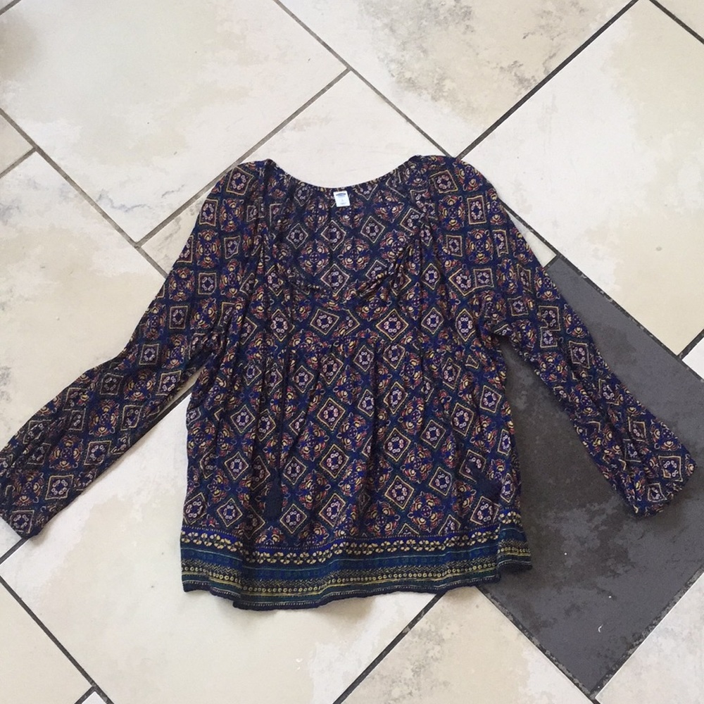 Bohemian Print Top
